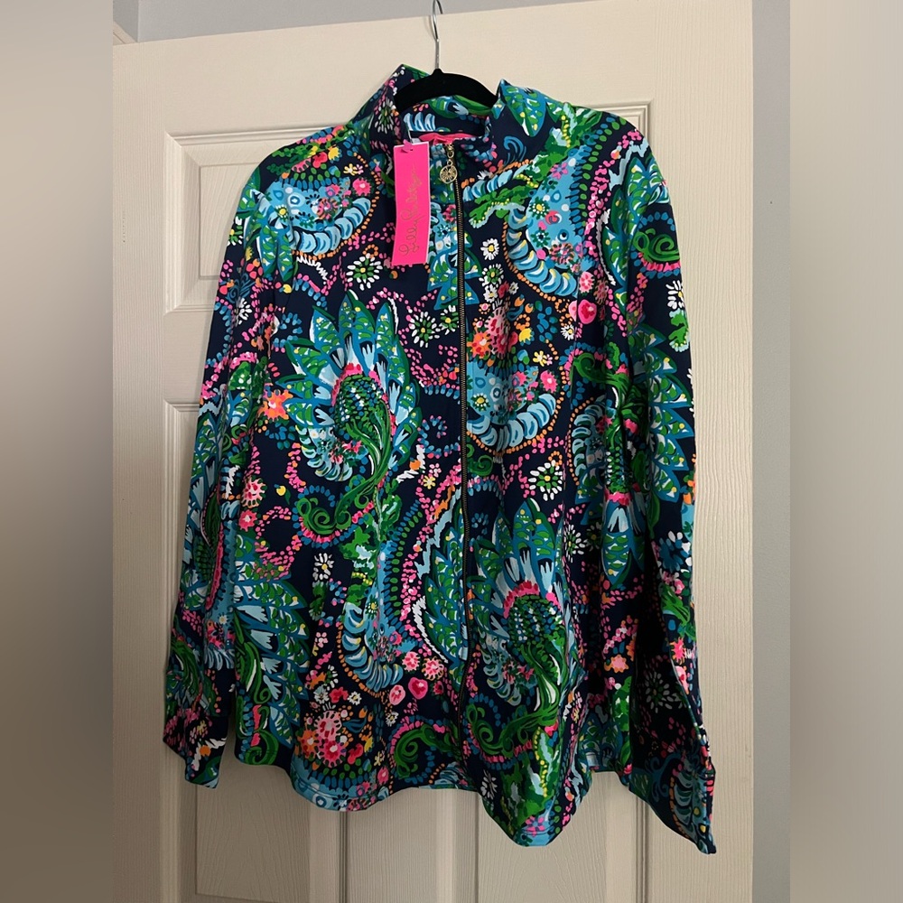 NWT Lilly Pulitzer Size XXL Zipup